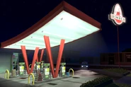 Dinoco Gas Station in Toy Story