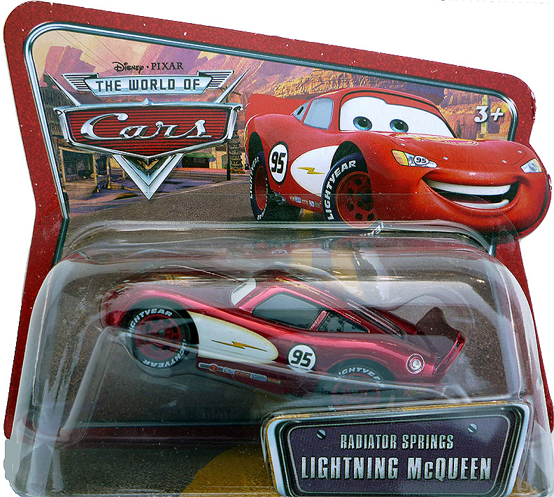 Disney Cars Diecast Vehicle Bling Lightning McQueen Race O Rama Mattel USA for sale online 