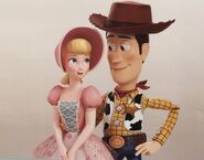 Woody and Bo Peep.