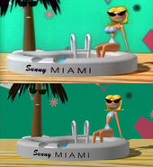 Original version and DVD release comparison of Sunny Miami.