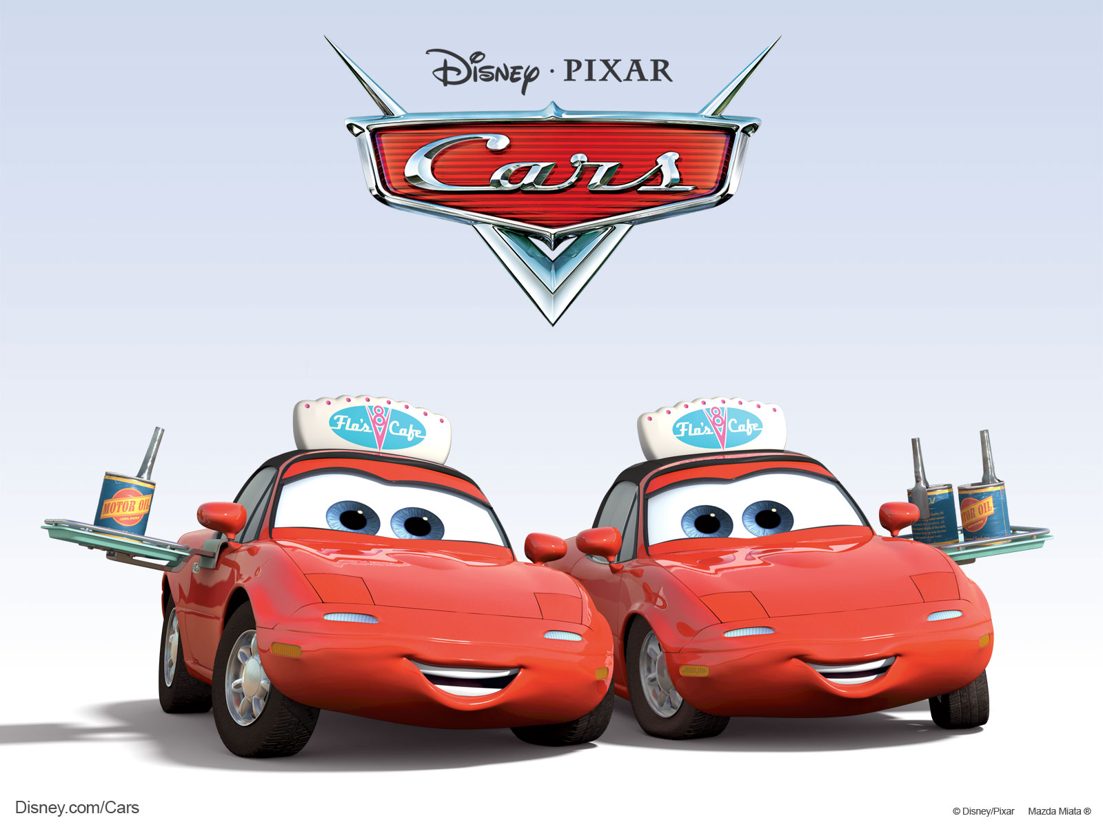 disney cars mia and tia