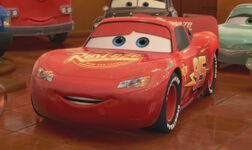 Piston Cup Lightning McQueen His paint job as first seen in Cars 2