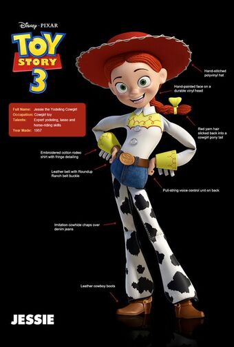 girl cowboy on toy story