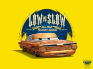 Ramone's paint job in a promotional image for The World of Cars Online