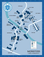 A map of the entire campus