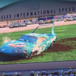 lightning mcqueen and the king