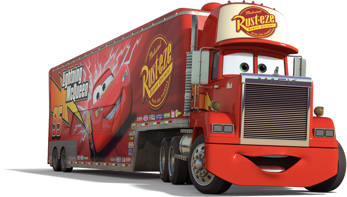 Top 110+ imagen lightning mcqueen mack