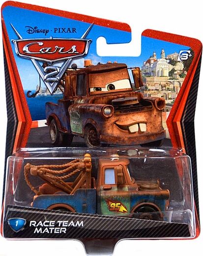 Disney Cars Toys and Pixar Cars 3, Mater & Lightning McQueen 2-Pack, 1:55  Scale Die-Cast Fan Favorite Character Vehicles for Racing and Storytelling