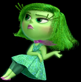 Disgust as seen in the Inside Out Teaser Trailer.