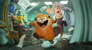 Mabel in first look's concept art.