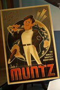 A Charles F. Muntz poster that Ellie had