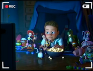 Wheezy's second cameo in Toy Story 3