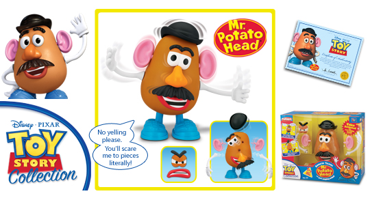 Playskool toy story 3 animated talking mr. potato deals head