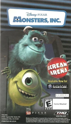 Monsters, Inc. Scream Arena | Pixar Wiki | Fandom