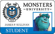 Sulley's ID card