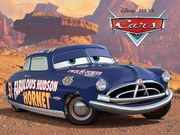 Hudson Hornet with his paint scheme