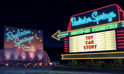 Radiator Springs Drive-In Theatre