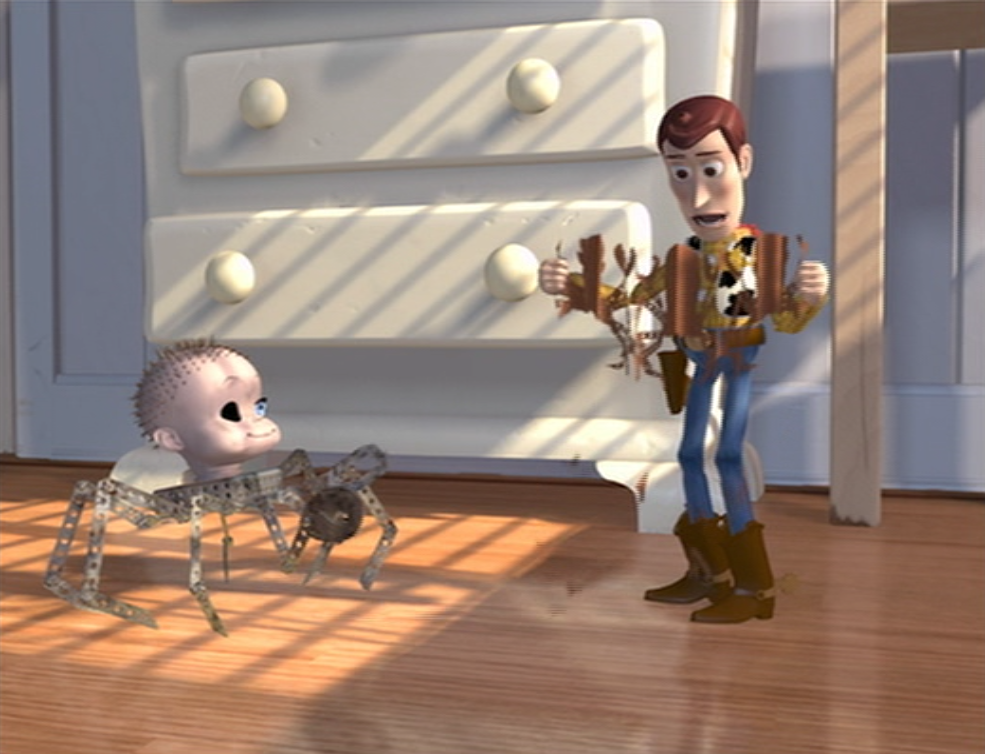 toy story bald doll
