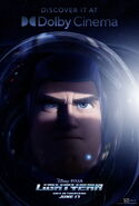 Lightyear Dolby Cinema Poster