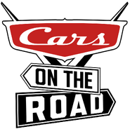 Cars on the Road Transparent Logo