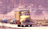 Dustin driving on Route 66