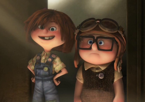 up characters carl and ellie