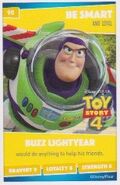 Buzz Lightyear's Disney Heroes Collection Card