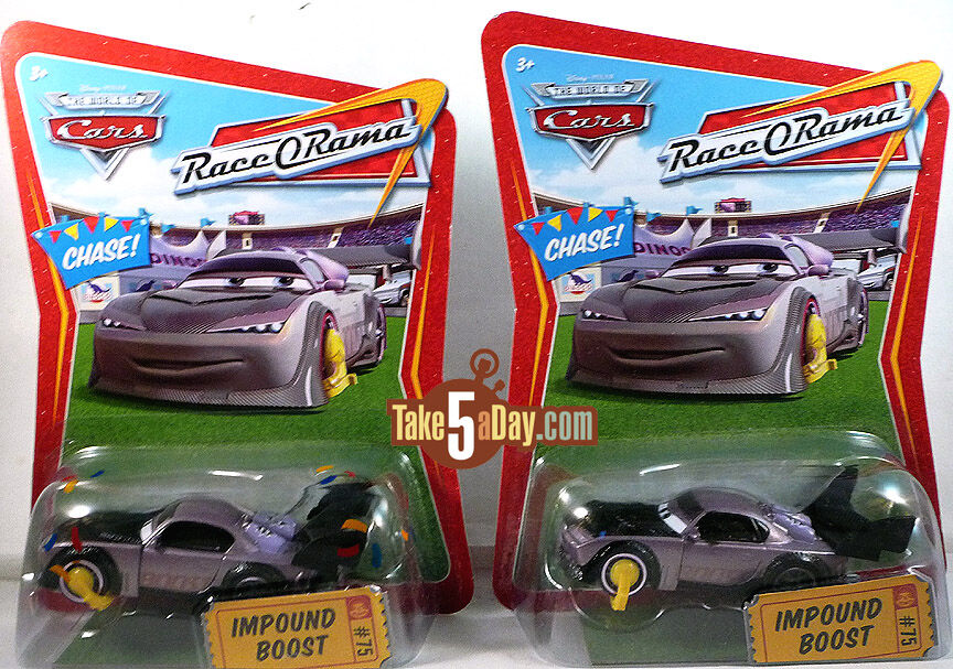 DISNEY PIXAR CARS RACE O RAMA SHINY WAX 3-CAR GIFT PACK