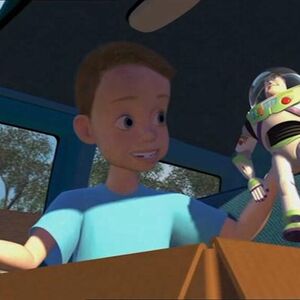 andy y buzz lightyear