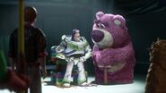 Buzz Lightyear, Lotso, and Ken