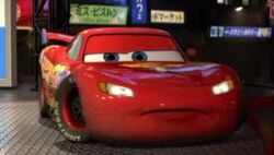 Detail of the Real Car from the Movie Cars, Lightning McQueen in Red Color  on the Race Track Editorial Photography - Image of michigan, lightning:  267624612