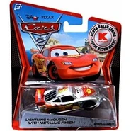 Silver Racer Lightning McQueen