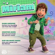 "Miriam" Card