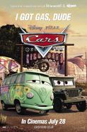 Cars - I got gas, dude Poster