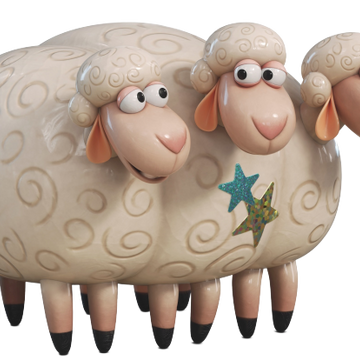 toy story sheep plush