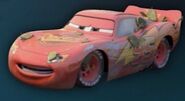 Cactus Lightning McQueen Some lessons have to be learned the hard way. Turn right to go left sounds easy enough, but McQueen's finding out it's a lot more painful than it seems.