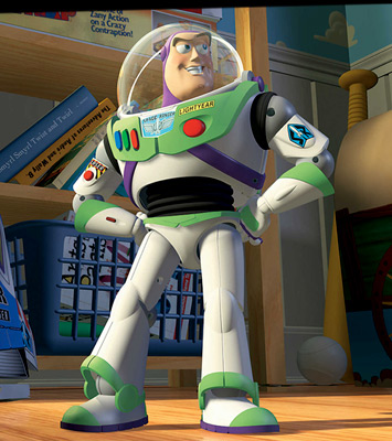 Is buzz lightyear deals in toy story 1