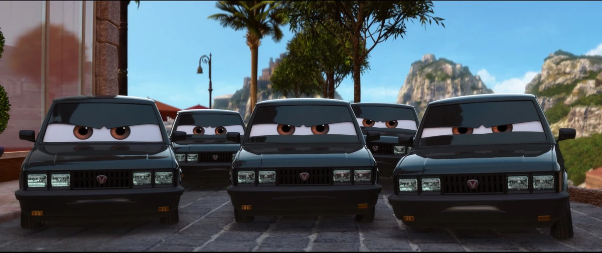 Black Hugos Car Pixar Villains Wiki Fandom