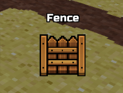 The icon of fences.