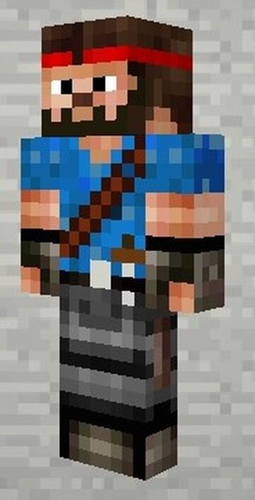 PIXEL GUN 3D OLD NEWBIE SKIN HEROBRINE STYLE