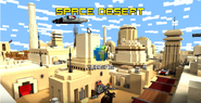 The loading screen of Space Desert.