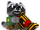 Raccoon with a Pipe