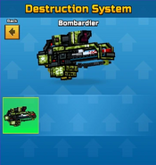 The Destruction System's skin, "Bombardier", introduced in the 16.4.0 update