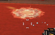 The portal shot by the Portal Cannon
