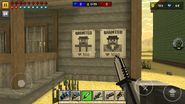 An example of the many wanted posters set in the map.