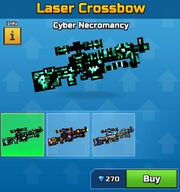 Cyber Necromancy Laser Crossbow