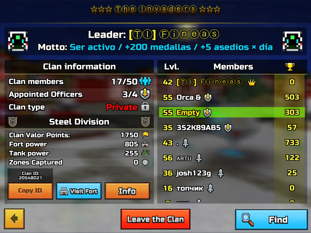 Clans System (PG3D) Pixel Gun Wiki Fandom