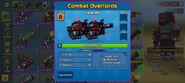 Combat Overlords being viewed in the Armory