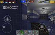 The Minigun Pistol in use.