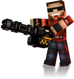 PIXEL GUN 3D OLD NEWBIE SKIN HEROBRINE STYLE